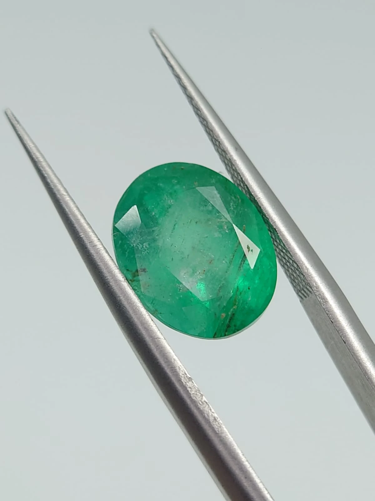 3.72ct Natural Emerald Oval Cut From Panjshir Afghanistan — view 6